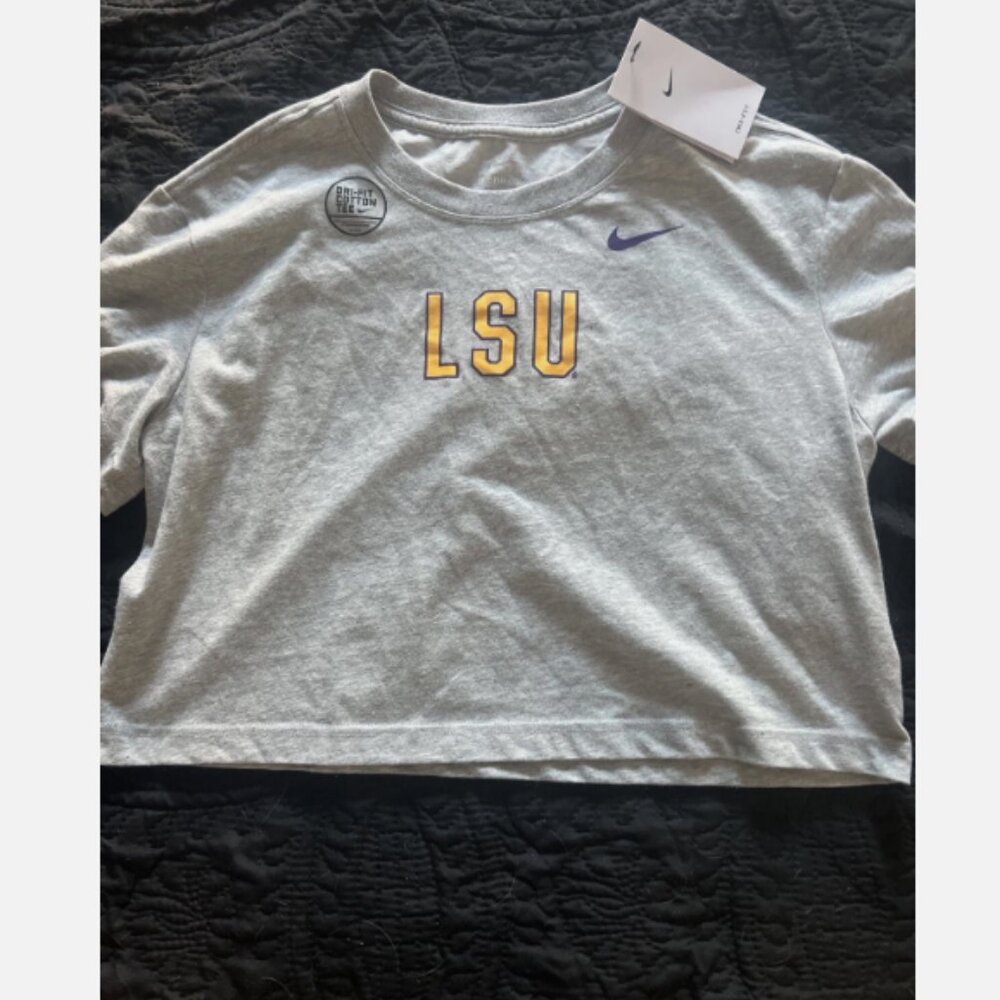 *NWT* Nike LSU Crop Top (Size S)